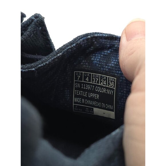 Bobs By Skechers Women's Espadrille Slip-On Shoes Navy Size 7 Canvas Casual - Picture 6 of 8